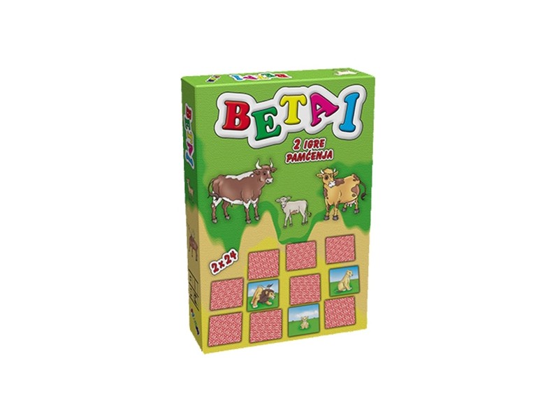 BETA 1 - Igra pamćenja porodice životinja