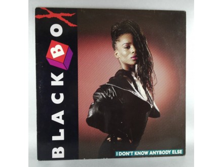 BLACK BOX-I DON`T KNOW ANYBODY ELSE, LP,MAXI-SINGLE,12`
