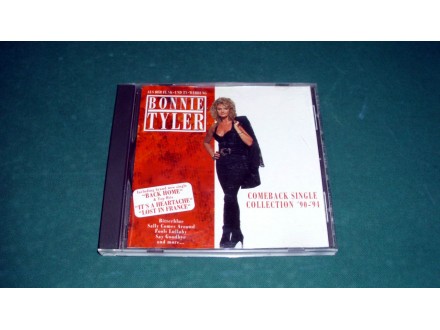 BONNIE TYLER ‎– Comeback Single-Collection `90-`94