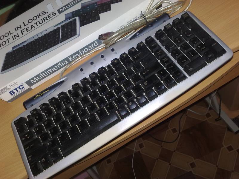 BTC 9110 SILVER Tastatura