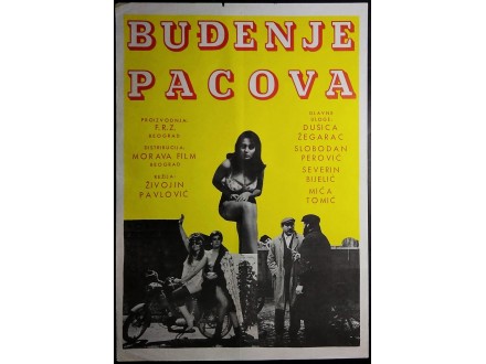BUDJENJE PACOVA (1967) Živojin Pavlović FILMSKI PLAKAT