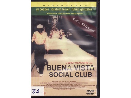 BUENA VISTA SOCIAL CLUB - dvd film