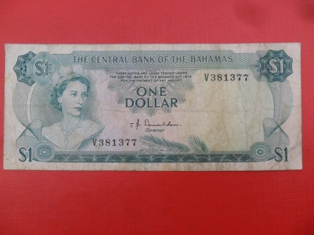 Bahami - Bahamas 1 Dollar 1974, v7, P7770, RRR