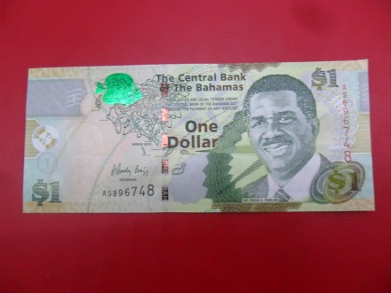 Bahami - Bahamas 1 Dollar 2015, v1, P6884