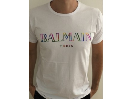Balmain Paris White muska majica B2
