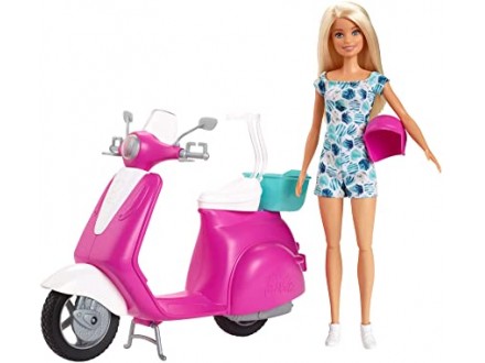 Barbie lutka na motoru