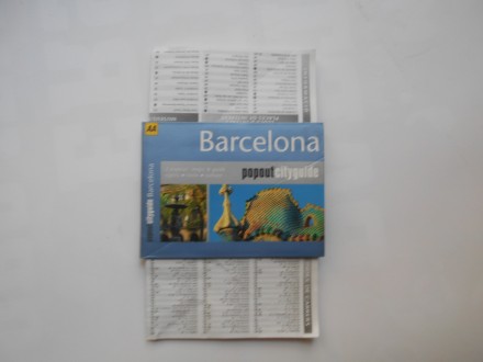 Barselona , turistički vodič, popout ENG