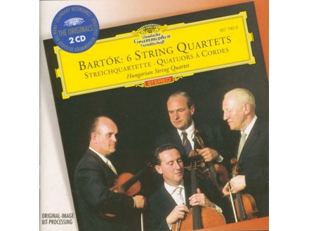 Bartók*, Hungarian String Quartet* ‎– 6 String Quartets