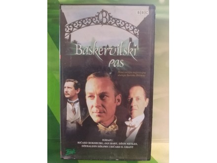 Baskervilski Pas - Richard Roxburgh / VHS /