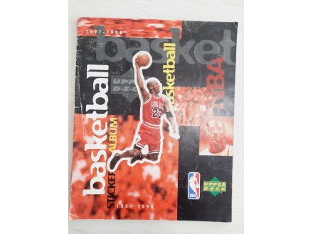 Basketball NBA sticker album 1997.-1998. upper deck