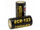 Baterija CR123 3.7V 3.6V 700mAh 16340 LI-ion Soshine slika 1