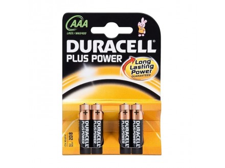Baterija LR03/AAA Duracell blister 4/1
