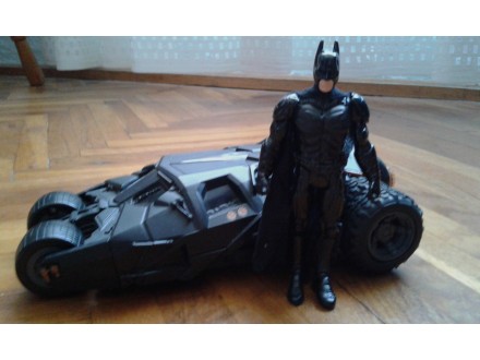 Batman i batmobil