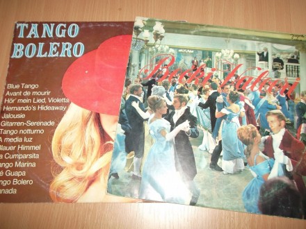 Bečki valceri, Tango Bolero - 2 LP ploče iz `70ih