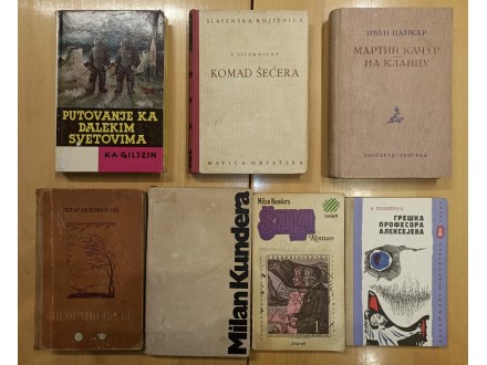 Beletristika Sloveni – 7 knjiga