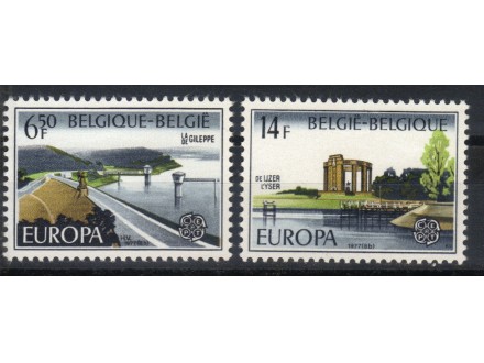 Belgija,Europa CEPT 1977.,čisto