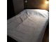 Beli pamučni prekrivač za bračni krevet 270 x 225 slika 1