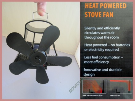 Besplatna energija - ventilator za peć - kružni tip