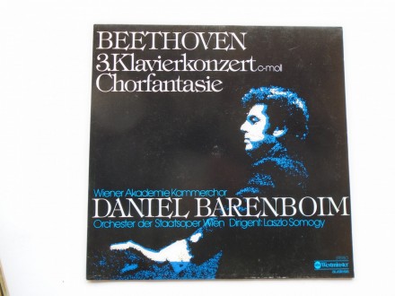 Betoven, 3 koncerta za klavir,  D.Barenboim