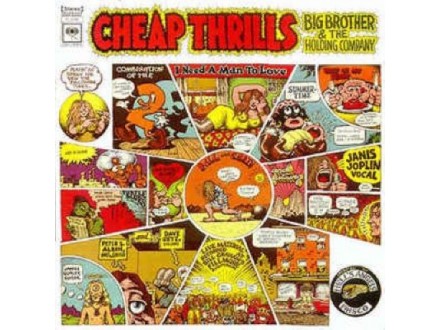 Big Brother an The Holding Company ‎– Cheap Thrills(LP)