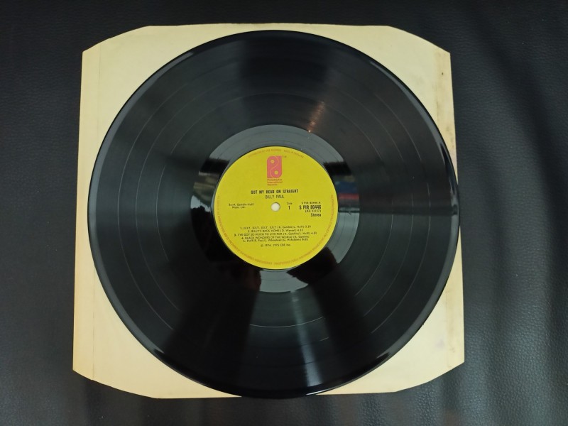 Billy Paul-Got My Head On Straight LP (UK,1975)