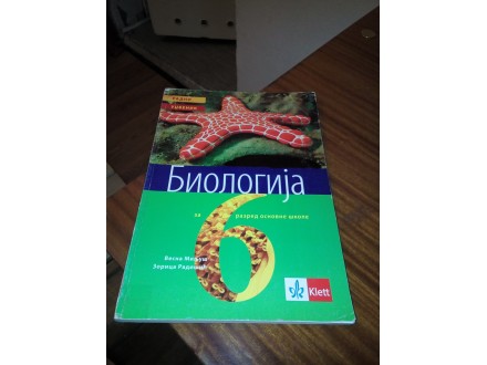 Biologija 6 - Klett - Miljuš Radišić