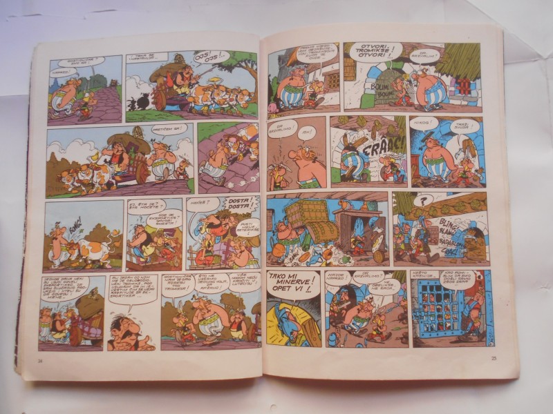 Biser strip br.6, Asteriks, Zlatni srp, dečje novine