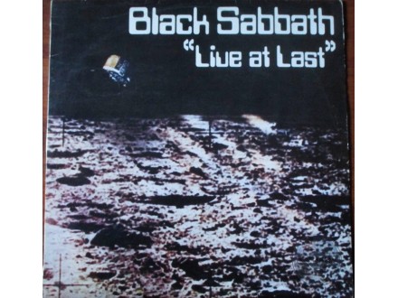 Black Sabbath-Live At Last (1980) LP