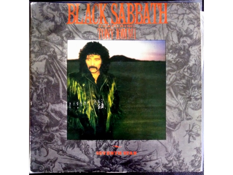 Black Sabbath,Tony Iommi-Seventh Star LP(MINT,PGP,1986)