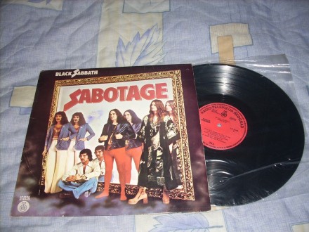 Black Sabbath ‎– Sabotage LP RTB Crveni label