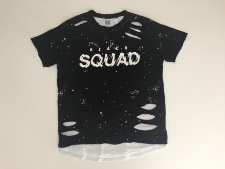Black squad majica XL