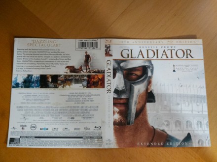 Blu-ray Cover za Film GLADIATOR