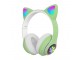 Bluetooth slusalice Cat Ear zelene slika 1