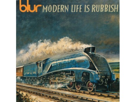 Blur ‎– Modern Life Is Rubbish CD u Foliji