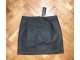 Boohoo crna mini suknja od veštačke kože NOVO slika 1