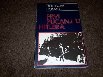 Borislav Komad - Prvi pucanj u Hitlera