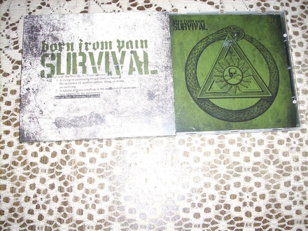 Born From Pain ‎– Survival CD Metal Blade Germany 2008.
