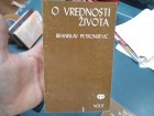Braniskav Petronijević - O vrednosti života