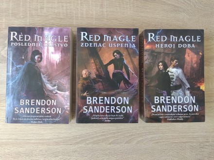 Brendon Sanderson - trilogija Red Magle