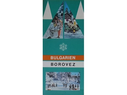 Brošura `Borovec` Bugarska