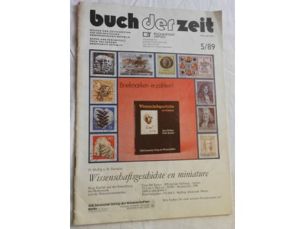 Buch der Zeit 5/89 -  Buchexport Leipzig