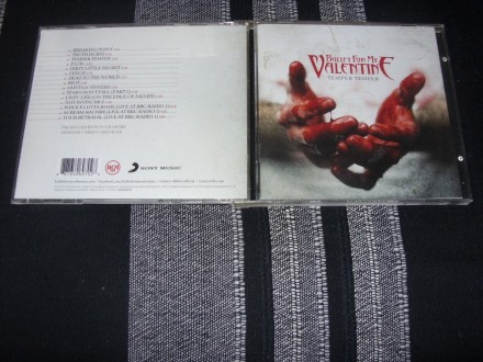 Bullet For My Valentine ‎– Temper Temper CD Deluxe Ed.