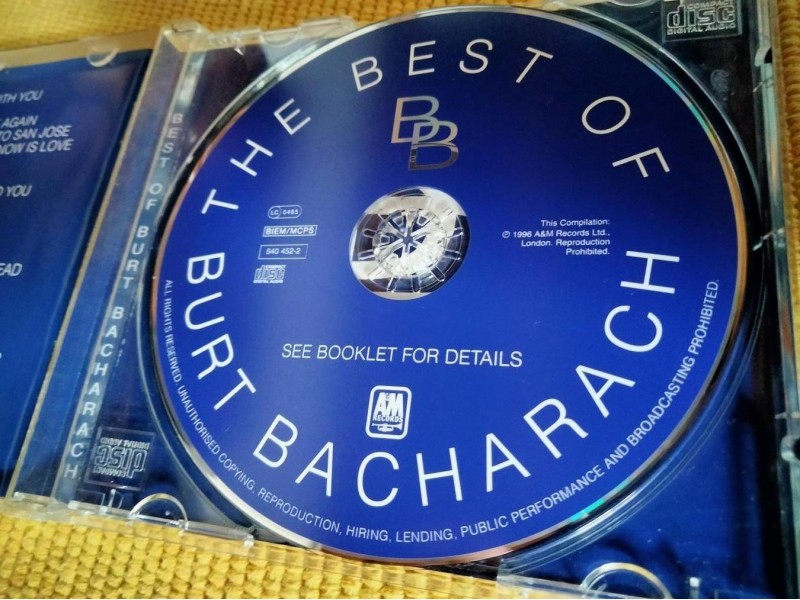 Burt Bacharach ‎– The Best Of Burt Bacharach