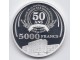Burundi 5000 franaka 2014. PROOF Srebro .925 slika 1