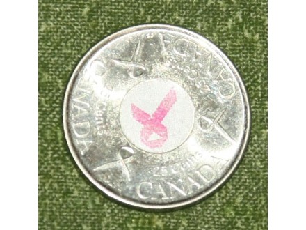CANADA-25 CENTS 2006.