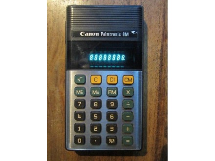 CANON Palmtronic 8M - stari kalkulator iz 1975.godine