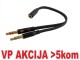 CCA-418A ** Gembird 3.5mm Headphone Mic Audio Y Splitter Cable Female to 2x3.5mm Male adapter (95) slika 1