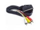 CCV-519-001 Gembird Bidirectional sa prekidacem RCA to SCART audio-video cable, 1.8 m slika 1