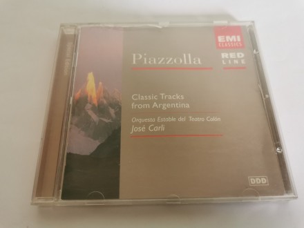 CD -Astor Piazzolla - Classic tracks from Argentina