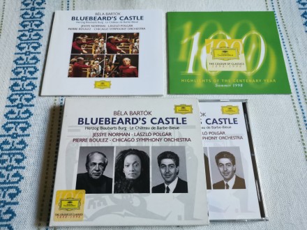 CD - Bela Bartok - Bluebeards Castle